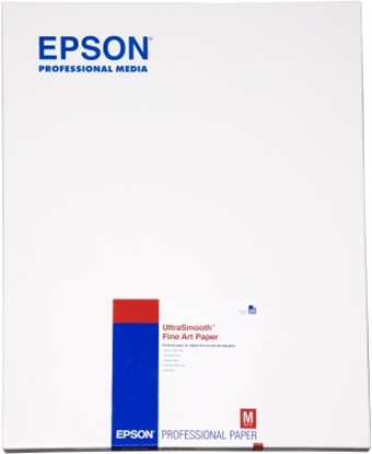 Afbeelding van Epson Ultra Smooth Fine Art Paper 325gr. A2 (420mm x 584mm) 25 vel C13S042105 art.nr. 411283216