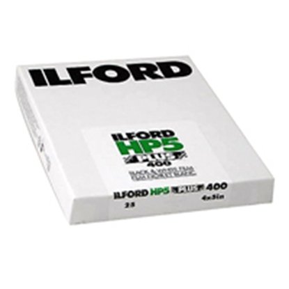 Afbeelding van Ilford Vlakfilm zwartwit HP5 Plus 4x5" 25 vel art.nr. 1629172