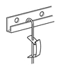 Afbeelding van Arti Teq Schuifveer type 9.4170 Uitsluitend geschikt voor 3 mm stangen art.nr. 26697