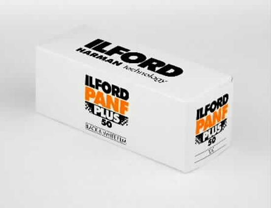 Afbeelding van Ilford Rolfilm zwartwit Pan F Plus 120 art.nr. 1706594