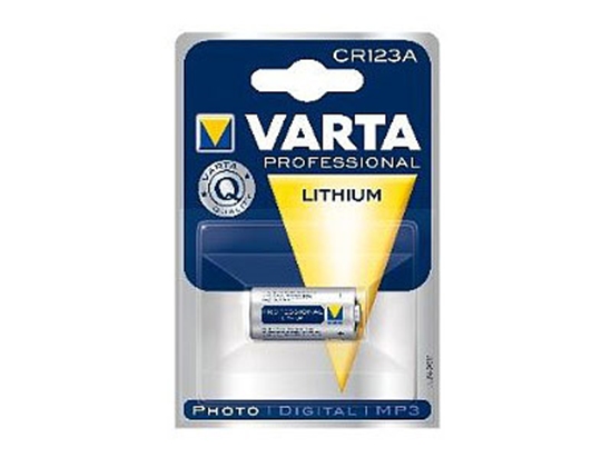 Afbeelding van Varta Lithium Photo CR123A 3V art.nr. 2122580446