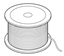 Afbeelding van Arti Teq Perlondraad op rol diameter 2mm lengte 100 mtr type 9.4404 art.nr. 2248