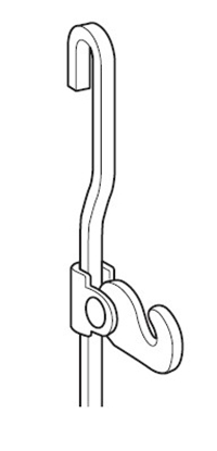 Afbeelding van Arti Teq Klemhaak Plus max. draagkracht 60kg type 9.4223 art.nr. 11357