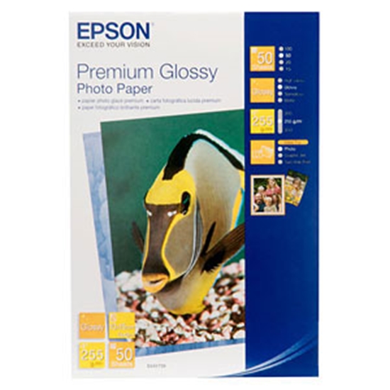 Afbeelding van Epson Premium Photo Glossy Paper 255gr. 10x15  100 vel Gloss C13S041822 art.nr. 410945845