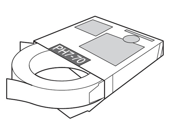 Afbeelding van PH7-70 Zuurvrije tape 19mm x 30 mtr voor transfertape houder art.nr. 8304297