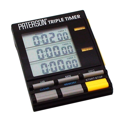 Afbeelding van Paterson Triple Timer dokaklok PTP800 art.nr. 62301