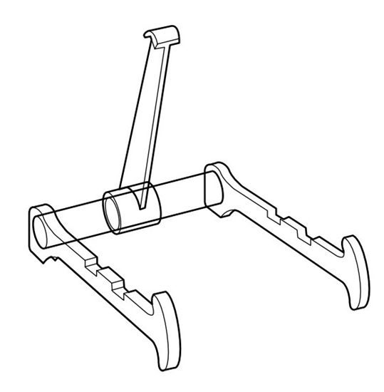 Afbeelding van Multi Standaard, kunststof, 10cm hoge steun art.nr. 48564