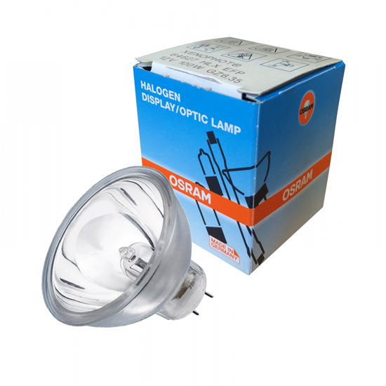 Afbeelding van Osram Halogeenlamp met spiegel GZ6.35 100W 12V HLX 64627 art.nr. 9604