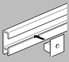 Afbeelding van ArtiTeq Click Rail primer wit 200cm type 9.4348 art.nr. 10472