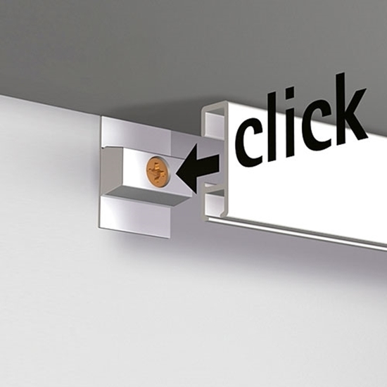 Artiteq montage set voor 2 meter Click rail