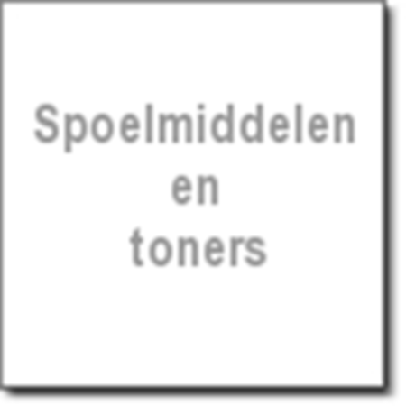 Afbeelding voor categorie Spoelmiddelen en Toners