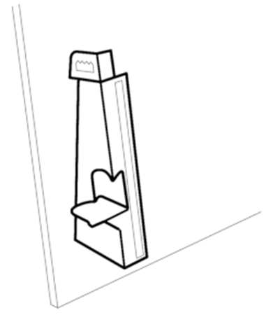 Afbeelding voor categorie Kartonnen Staander in 9 hoogtes