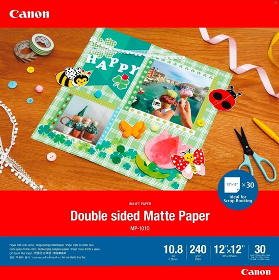 Canon MP-101 D Dubbelzijdig MAT Papier 305x305mm 30 vel 240 gr