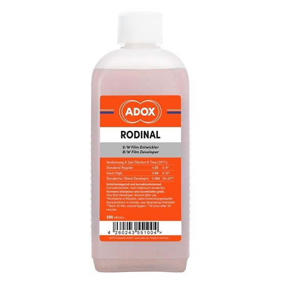 ADOX RODINAL filmontwikkelaar 500 ml concentraat