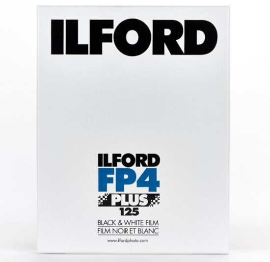 Ilford Vlakfilm zwartwit FP4 Plus 4x5" 25 vel